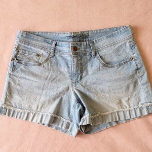 Light Wash Denim Shorts